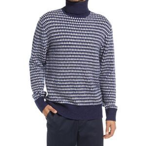 Ted Baker Riber Roll Neck Wool Blend Sweater Pullover Turtleneck